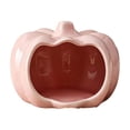 thumbnail image 1 of Leeye Ornament Ceramic Hamster Hideout For Small Glazed Sleeping Hut Heavy Duty Cool Shelter Easy Clean Burrow Dwarf Mice Gerbils Pink Brown, 1 of 3