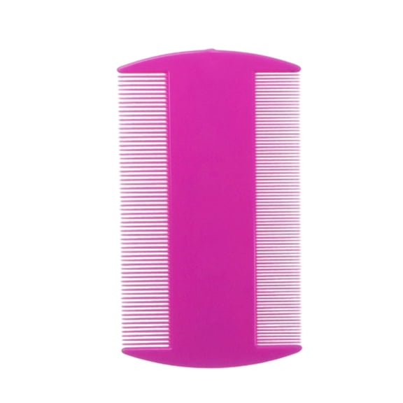 Leeye Pet Flea Comb Dog Dense Tooth Grooming for Self with Fine Teeth Ticks and Shedding Gentle Detangler Stainless Steel Brush Cleaning Cats