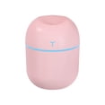 thumbnail image 1 of Leeye Portable Small Humidifier USB Personal Desktop, Mini Cool Mist Humidifier with Auto Shut Off Night Light for Car Room Bedroom, Super Quiet, Pink, 1 of 4