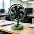 thumbnail image 1 of Leeye Retro USB Desk Fan, Vintage Style Portable Fan with Adjustable Wind Speed, Quiet Personal Fan for Home Office Desktop, Compact Lightweight Design, A, One Size,, 1 of 5