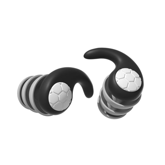 Leeye Silicone Swimming Earplugs, Waterproof Noise Reduction Ear Plugs for Kids & Small Ears, Reusable Ear Protection for Swim & Sleep, S Size A