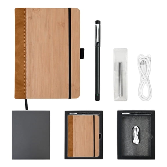 Leeye Smart Synchronized Notebook for Digital Note Taking with Reusable Pages and Cloud Backup AI