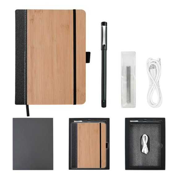 Leeye Smart Synchronized Notebook for Digital Note Taking with Reusable Pages and Cloud Backup AI