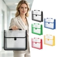 thumbnail image 1 of Leeye Storage Box Large Capacity File Clear, 1 of 4