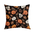 thumbnail image 1 of Leeye Throw Pillow Cover Fall Pumpkin Covers 20x20 Orange White Couch Soft Seasonal Autumn Thanksgiving Farmhouse for Sofa Bedroom Living Room, 1 of 4
