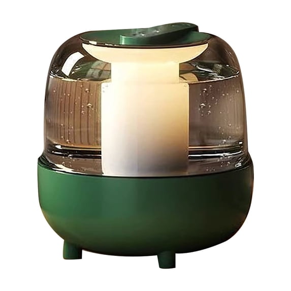 Leeye Top Fill Humidifier Large Capacity, 1 Gallon Cool Mist Humidifier with Night Light for Bedroom Nursery Home Office, Quiet Ultrasonic Air Moisturizer, Green
