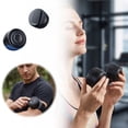 thumbnail image 1 of Leeye Wearable Bladeless Clip Fan USB Rechargeable 360° Adjustable Hands Free Portable Personal Cooling Fan for Belt Stroller Travel Office, Black, 2.44in, 1 of 9