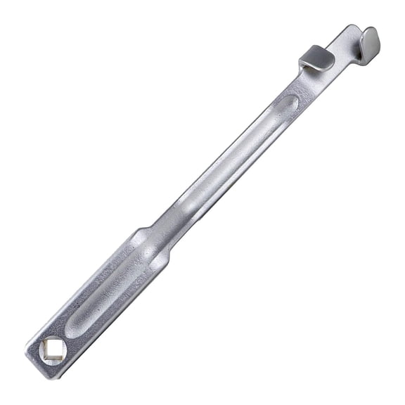 Leeye Wrench Extender Tool, 13.39 Inch Torque Amplifier Bar with 1/2 Inch Hole, Slim Profile Garage Mechanic Extension for Open End Wrenches, Silver