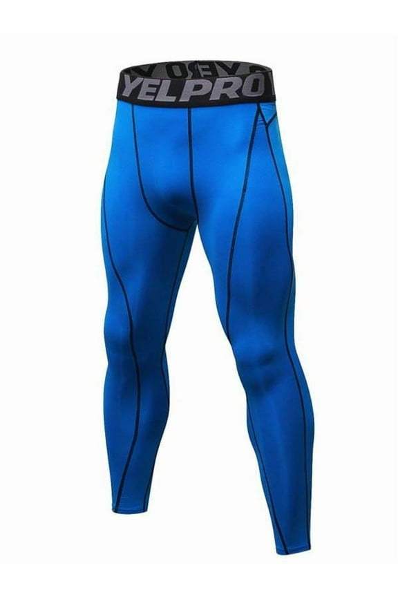 Uccdo Youth Boys Mens Compression Tights Gym Yoga Running Base Layer Under Pants Sport Wear