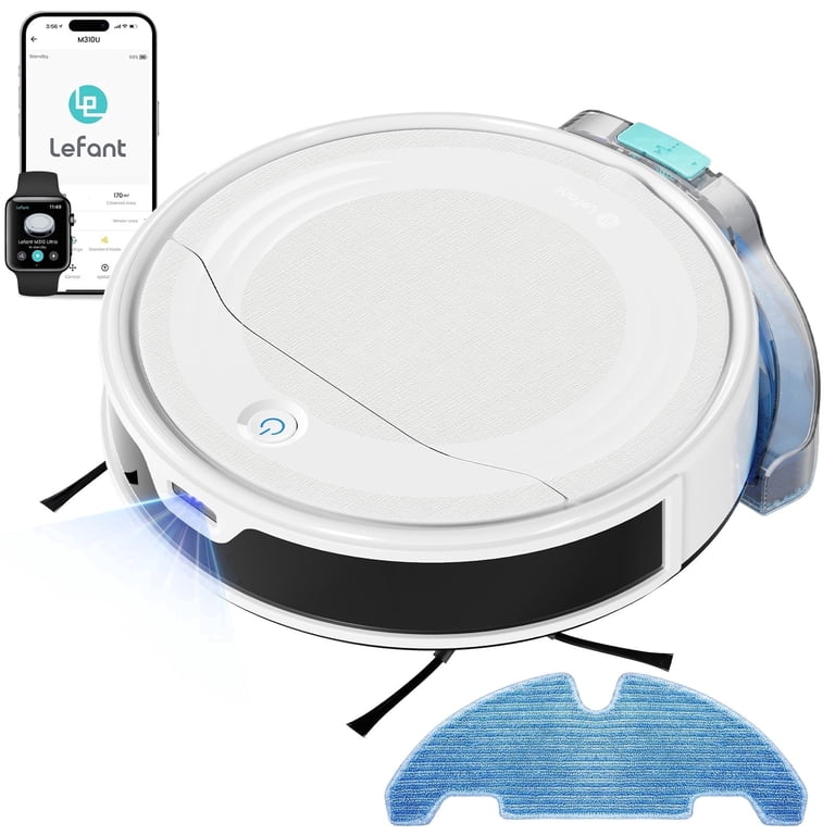 Free Shipping! Lefant Robot Vacuum and Mop Combo with 4500Pa