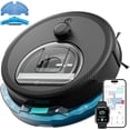thumbnail image 1 of Lefant M330 Pro LiDAR Navigation Robot Vacuum and Mop, 450ml Visible Dustbin, 190° PSD Obstacle Avoidance, Multi-Level Mapping, Robot Vacuum Cleaner for Hardwood Carpets Pet Hair, 1 of 12