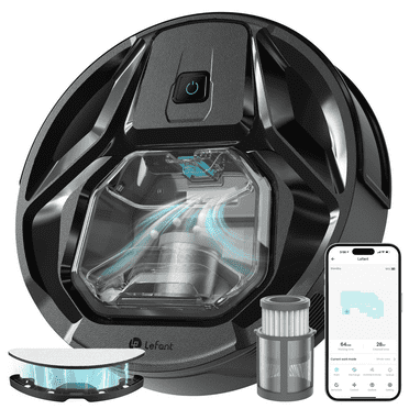 Lefant M320 Robot Vacuum Cleaner and Mop - 6000Pa Powerful Suction, 240mins Runtime, for Pet Hair and Hard Floors