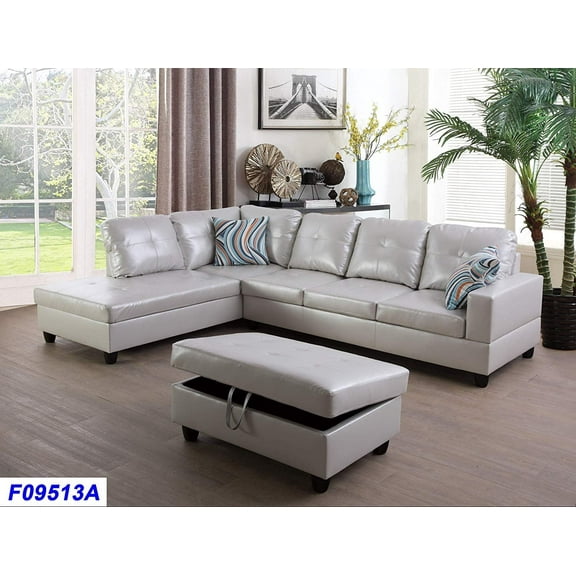 Lefebre Sectional with Ottoman