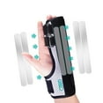 thumbnail image 1 of Lefeke Trigger Finger Splint, Multi Finger Brace for Middle, Index, Pinky, Ring Finger, Hand Brace with Finger Support, Straightening Immobilizer for Broken Fingers, Arthritis,Boxing Finger(Black), 1 of 9
