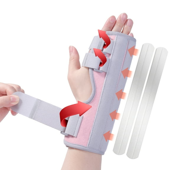 Lefeke Trigger Finger Splint, Multi Finger Brace for Middle, Index, Pinky, or Ring Fingers, Hand Brace with Finger Support for Metacarpal Fracture, Straightening Immobilizer for Broken Fingers