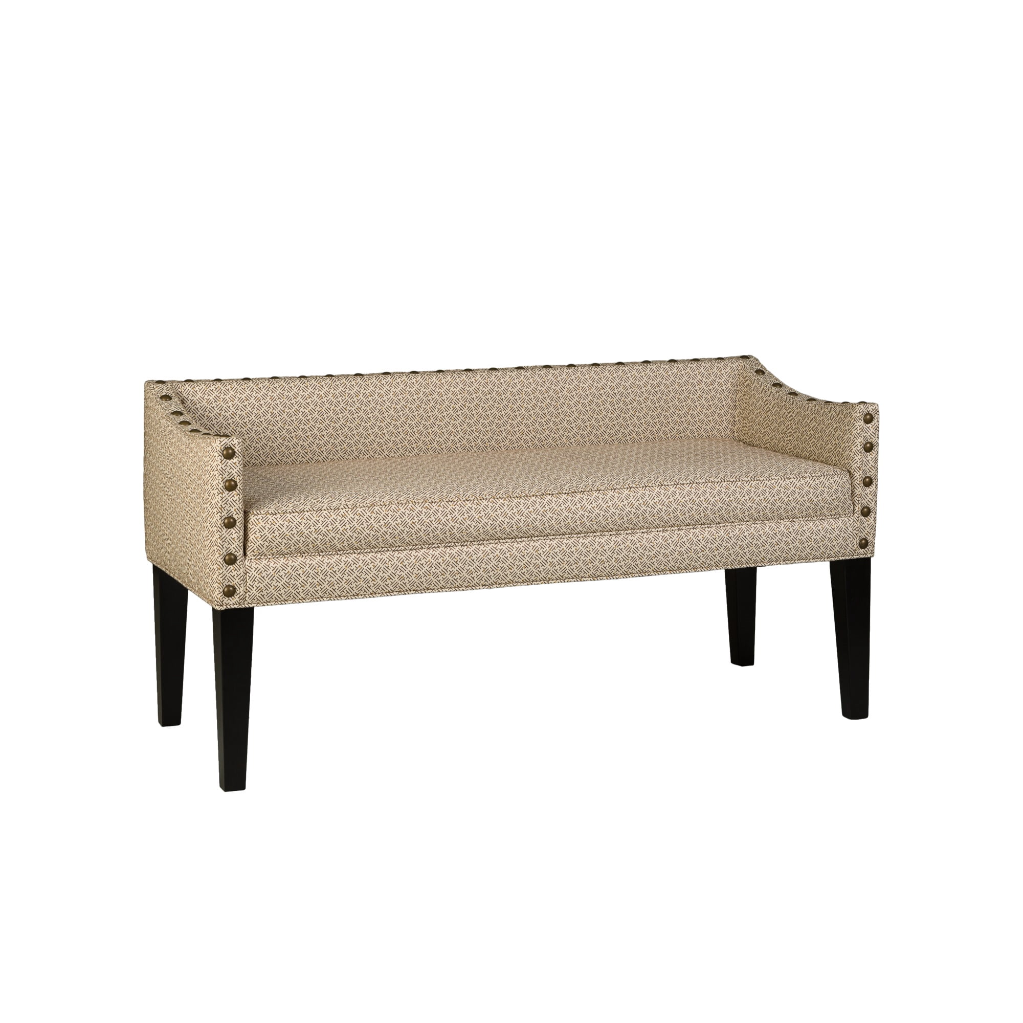Bench Riprap Leffler Home Whitney Upholstered Bench in Rip Rap Lemon Grass - Walmart.com