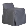 thumbnail image 1 of Willow Vanity Chair Slipcover in Bentley Sea, 1 of 3