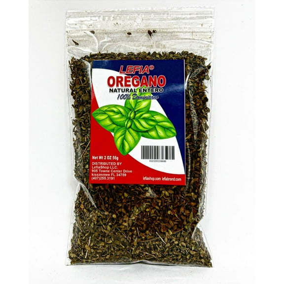Lefia Oregano Dried Leaf 2oz