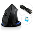 thumbnail image 1 of Lefon F35 Wireless Mouse Vertical 2.4G Rechargeable Ergonomic Mouse 2400 DPI Optical Gaming Mice for Computer Laptop PC Mac IOS, 1 of 7