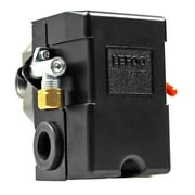 Lefoo 95-125 PSI Air Compressor Pressure Switch 1/4 Female NPT 4 Port LF10-L4H