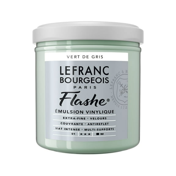 Lefranc & Bourgeois Flashe Matte Artist's Color, 125ml, Grey Green
