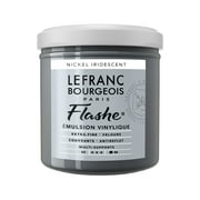 Lefranc & Bourgeois Flashe Matte Artists Color, 125ml, Iridescent Nickel
