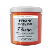 Lefranc & Bourgeois Flashe Matte Artists Color, 125ml, Japanese Orange