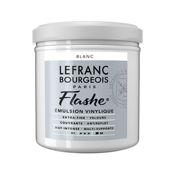 Lefranc & Bourgeois Flashe Matte Artist's Color, 125ml, White
