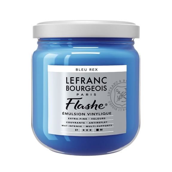 Lefranc & Bourgeois Flashe Matte Artist's Color, 400ml, Royal Blue