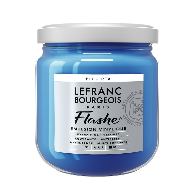 Lefranc & Bourgeois Flashe Matte Artist's Color, 400ml, Royal Blue 