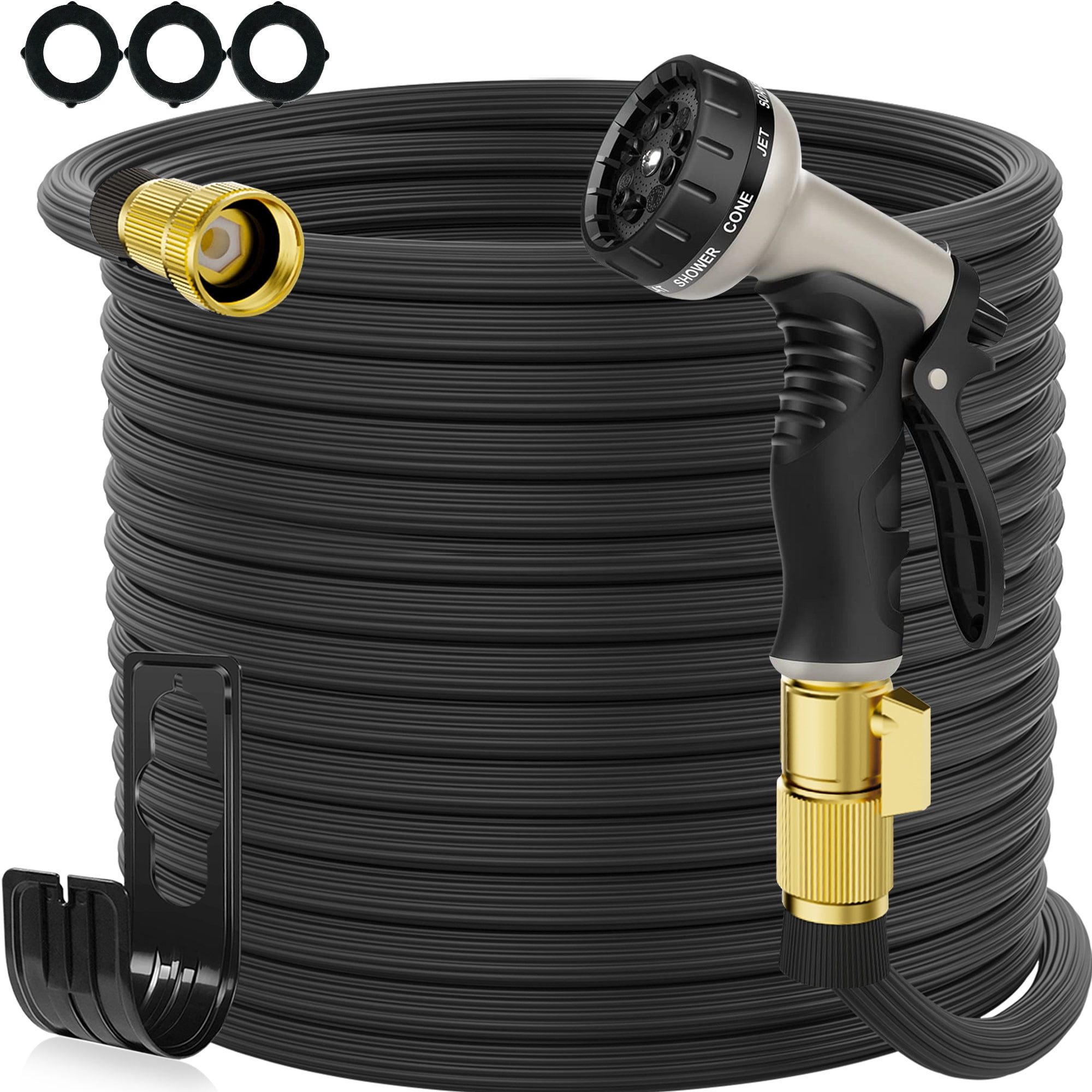Lefree Expandable Garden Hose 100ft Lightweight Flexible Retractable