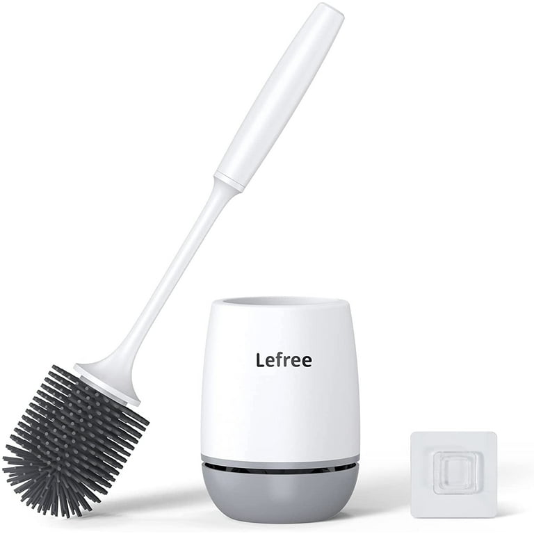 Lefree Toilets Brush Caddy Set Bathroom Cleaner Holder Cleaning