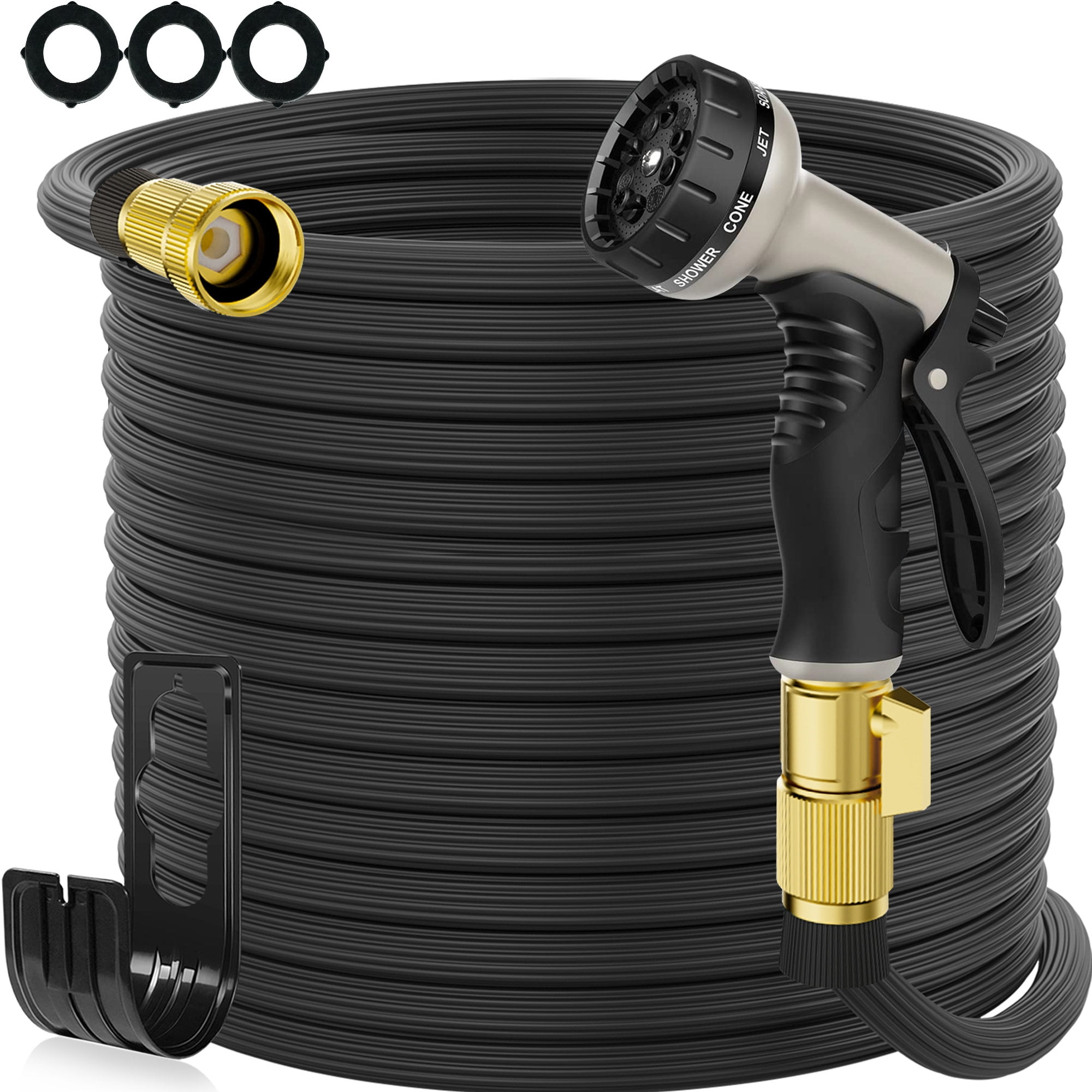 75FT Garden Hose Water Hose, Best Choice for Watering and Washing 