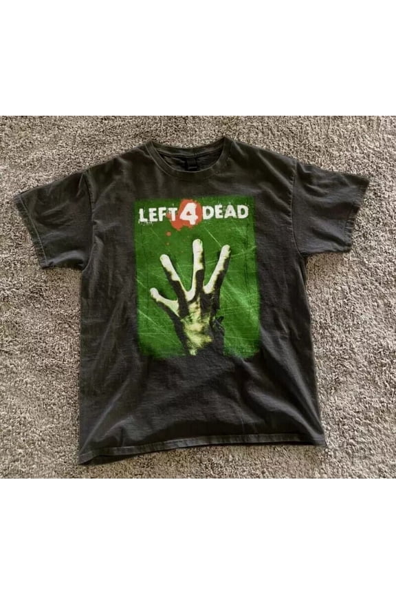 Left 4 Dead 1 Ad Campaign Tee, L4D tee, Classic gaming tee horror game S-5XL