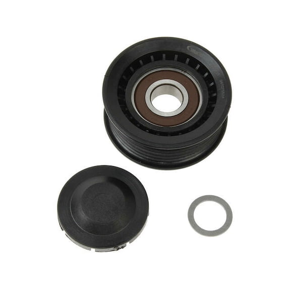 Left Accessory Belt Idler Pulley - Compatible with 2014 - 2016 Audi A7 Quattro 2015