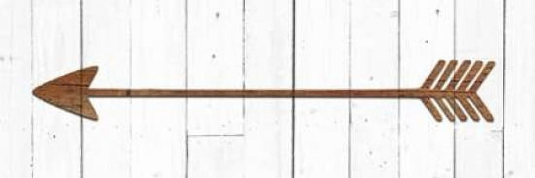 Left Arrow Canvas Art - Aubree Perrenoud (12X36)