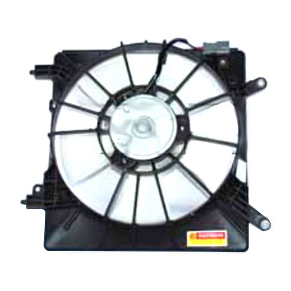 Left Auxiliary Fan Assembly - Compatible with 2002 - 2006 Acura RSX Base Coupe 2.0L 4-Cylinder 2003 2004 2005