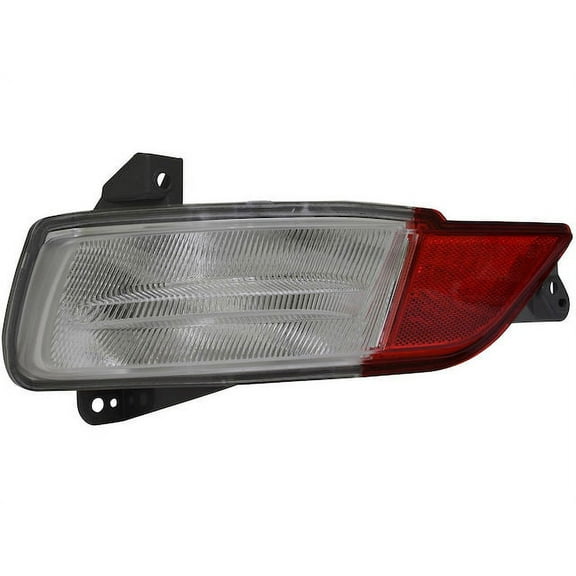 Left Back Up Lamp Assembly - Compatible with 2016 - 2018 Honda Pilot Sport Utility 2017