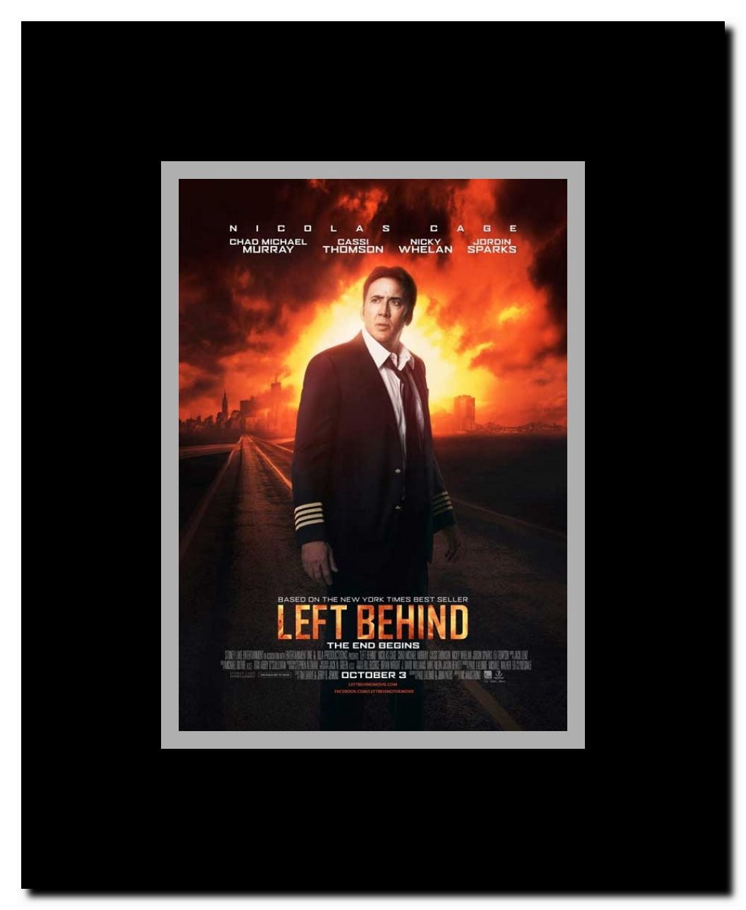 Left Behind Framed Movie Poster