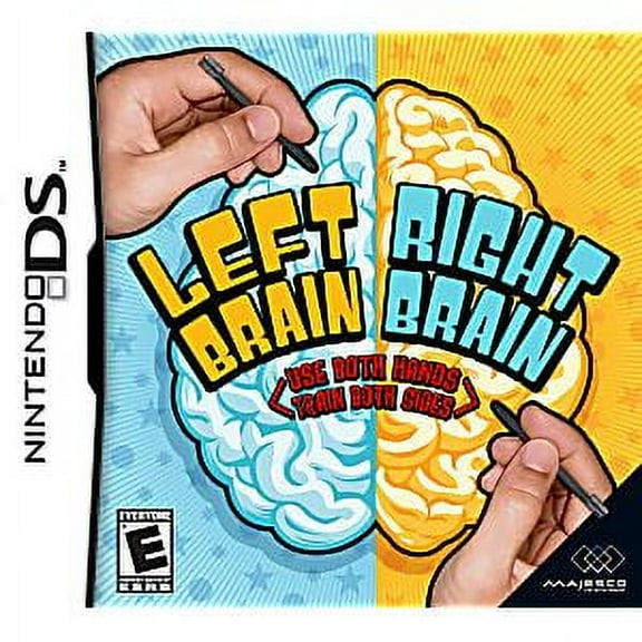 Restored Left Brain Right Brain - Nintendo DS CO Cartridge only (Refurbished)