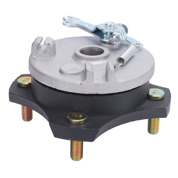 Left Brake Drum Wheel Hub 17mm 4xM10 Stud High Strength for 110cc 125cc 150cc ATV Go Kart UTV Quad Bike 0.67 inches / 17 mm