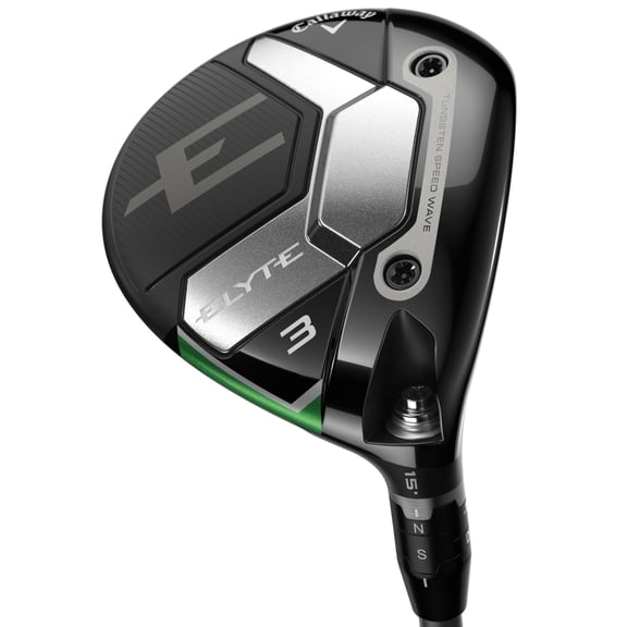 Left Callaway Elyte 15* 3 Wood Stiff Graphite Project X Denali Charcoal 60 New