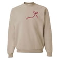 thumbnail image 1 of Left Chest Merry Christmas Bow Womens Crewneck - Multiple Colors, 1 of 4