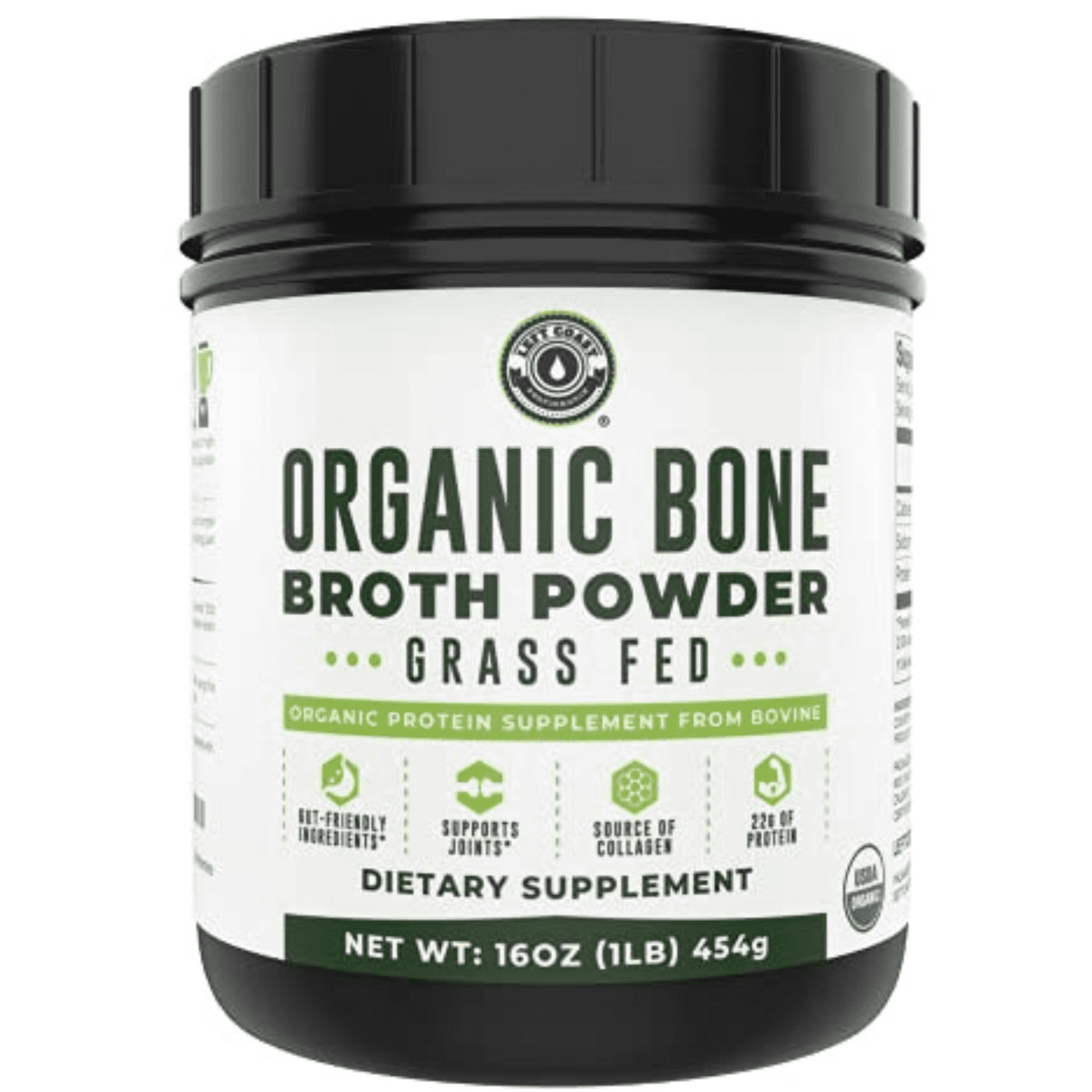 Bone Broth Powder (30m portions), Organic Collagen, Keto Protein Powder, Grazing & Grass-fed