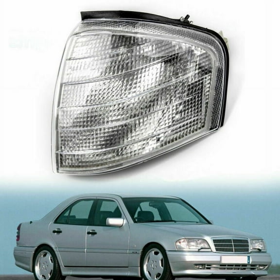 Left Corner Lights Turn Signal Lamps Fits For Mercedes Benz C Class W202 1994-2000
