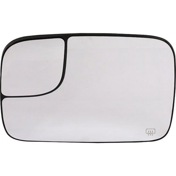 Left Door Mirror Glass - Compatible with 2005 - 2008 Dodge Ram 2500 2006 2007