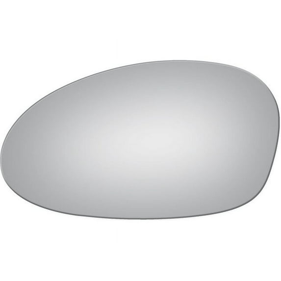 Left Door Mirror Glass - Compatible with 2008 - 2009 BMW 135i