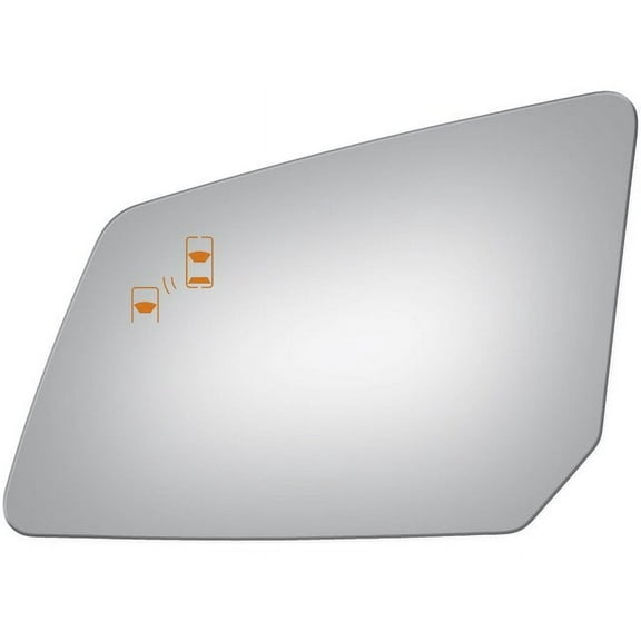 Left Door Mirror Glass - Compatible with 2017 GMC Acadia Limited