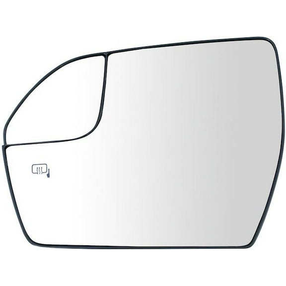 Left Door Mirror Glass - Compatible with 2018 Ford Expedition