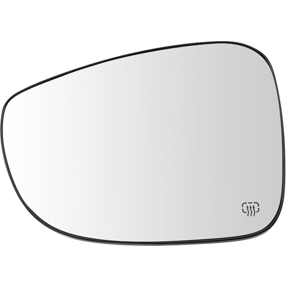 Left Door Mirror Glass - Compatible with 2020 - 2022 Chrysler Voyager 2021